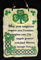 MAY YOUR NEIGHBORS GARDEN PLAQUE